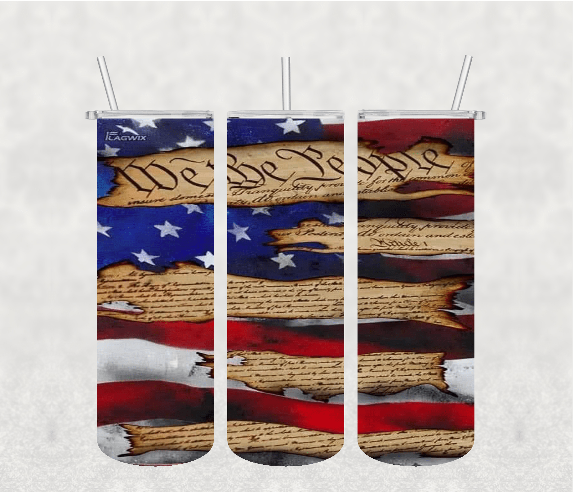 Flag 20oz Tumbler Sublimation Print