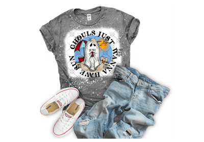 Ghouls just wanna have sun DTF, ready to press transfer - KT SUBLIMATION, DTF AND MORE LLC