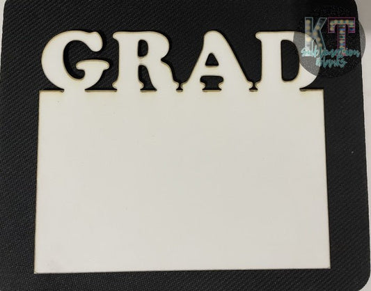 Grad Picture Frame – Sublimation Blank for Custom Graduation Gifts - KT SUBLIMATION, DTF AND MORE LLC