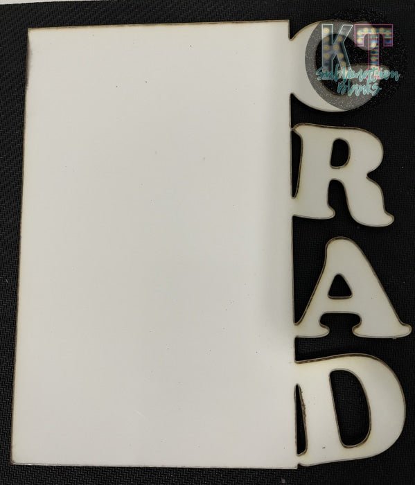 Graduation Decoration Fan Picture Frame Graduation Picture Centerpieces - KT SUBLIMATION, DTF AND MORE LLC