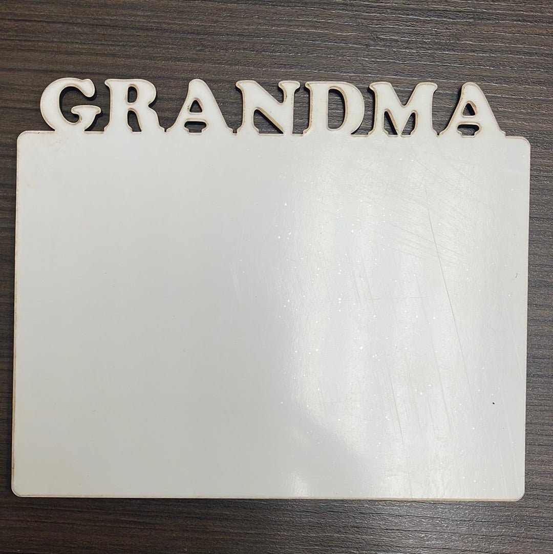 Grandma Picture Frame – Sublimation Blank for Personalized Gifts & Home Decor - KT SUBLIMATION, DTF AND MORE LLC
