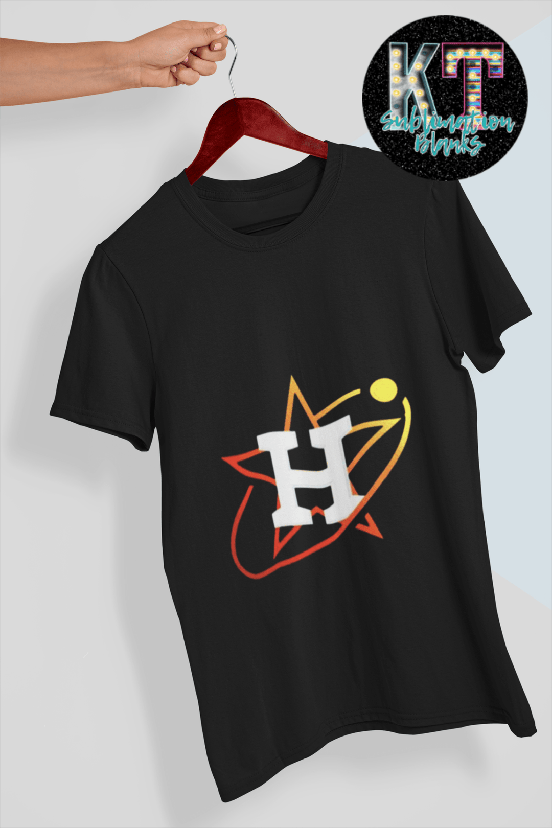 H Astros DTF, Baseball Direct to Film, ready to press - KT SUBLIMATION, DTF AND MORE LLC