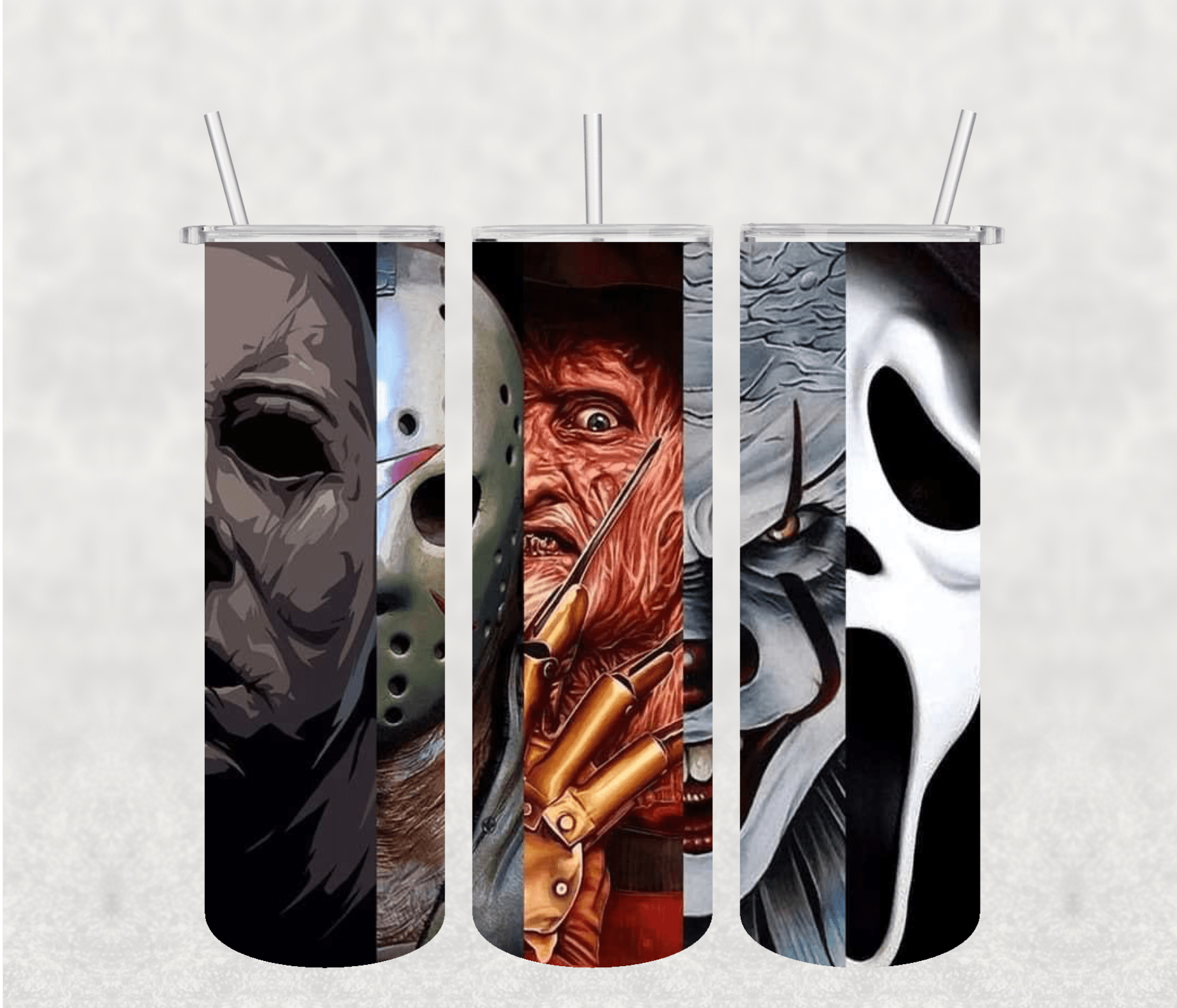 Halloween 20oz Tumbler Sublimation Print - KT SUBLIMATION, DTF AND MORE LLC