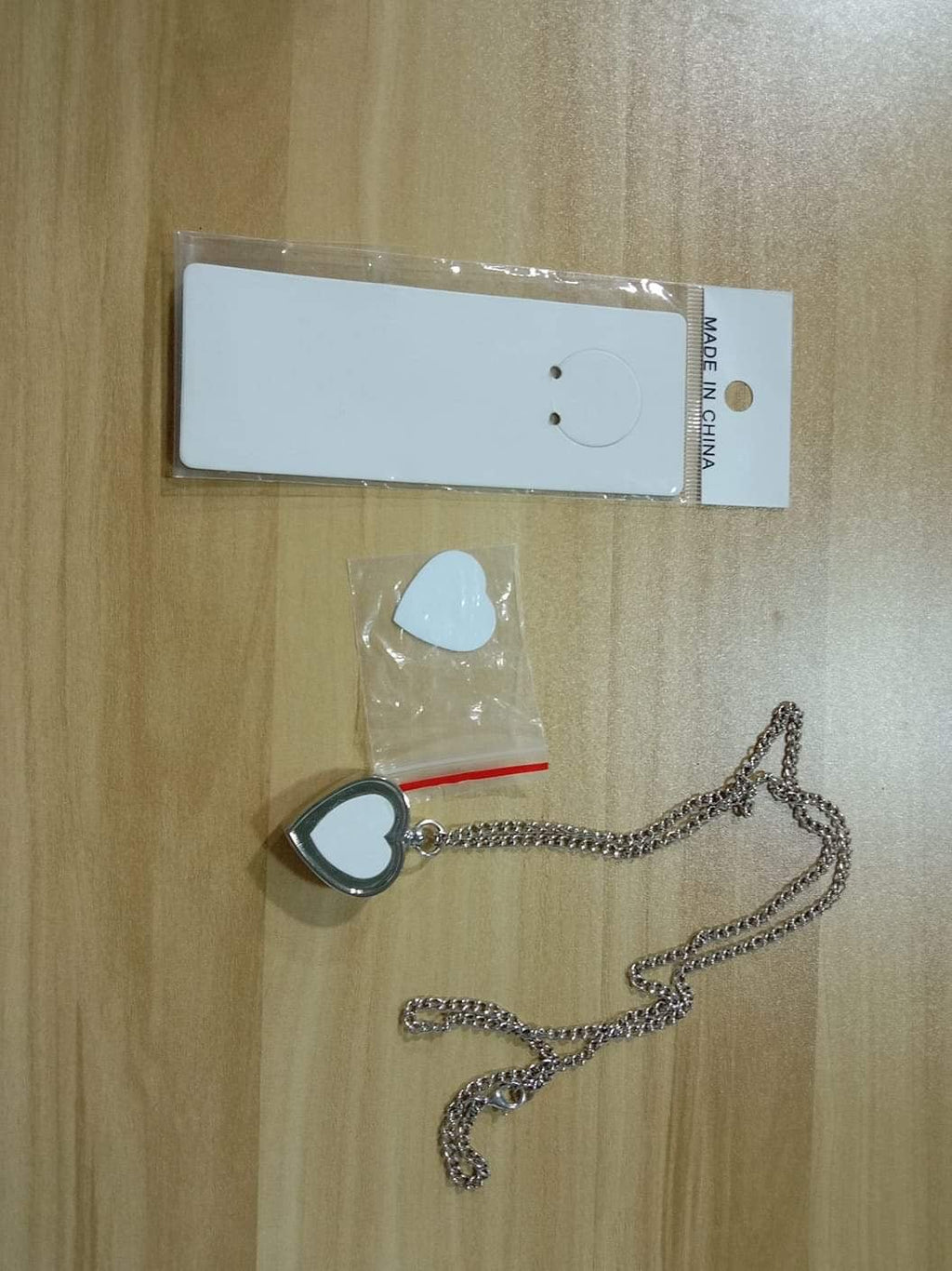 Heart Ashes Holder Necklace Sublimation Blank – Customizable Memorial Jewelry - KT SUBLIMATION, DTF AND MORE LLC