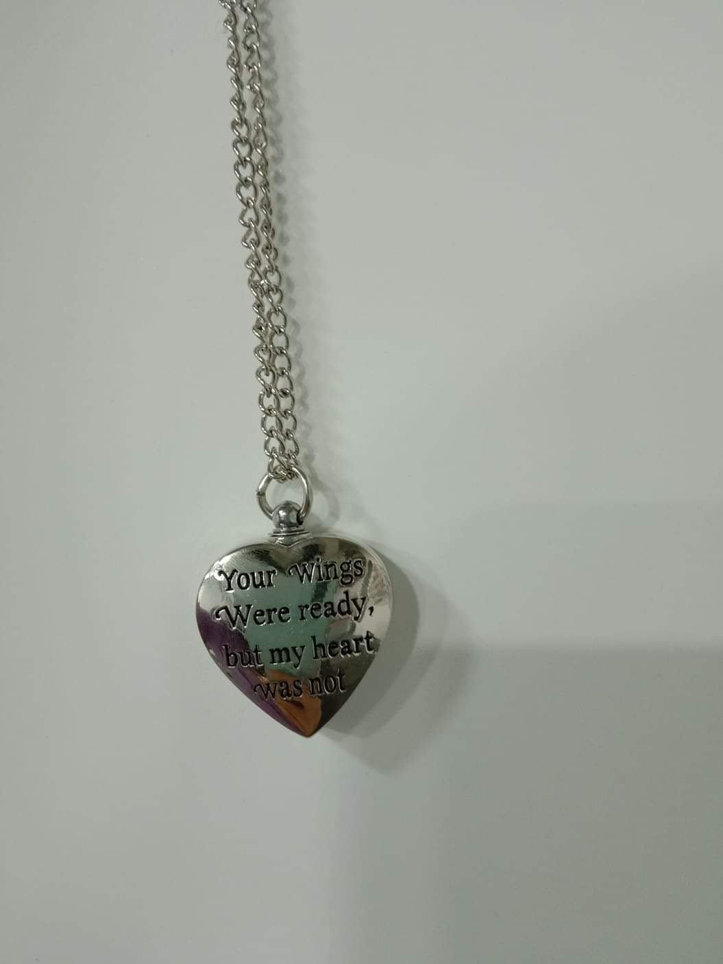 Heart Ashes Holder Necklace Sublimation Blank – Customizable Memorial Jewelry - KT SUBLIMATION, DTF AND MORE LLC