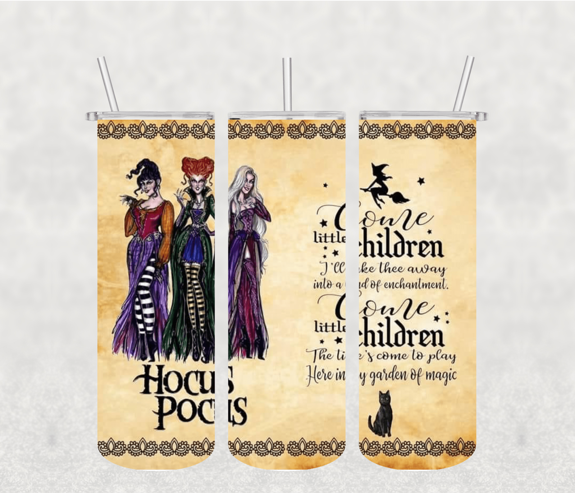 Hocu pocus 2 20oz Tumbler Sublimation Print