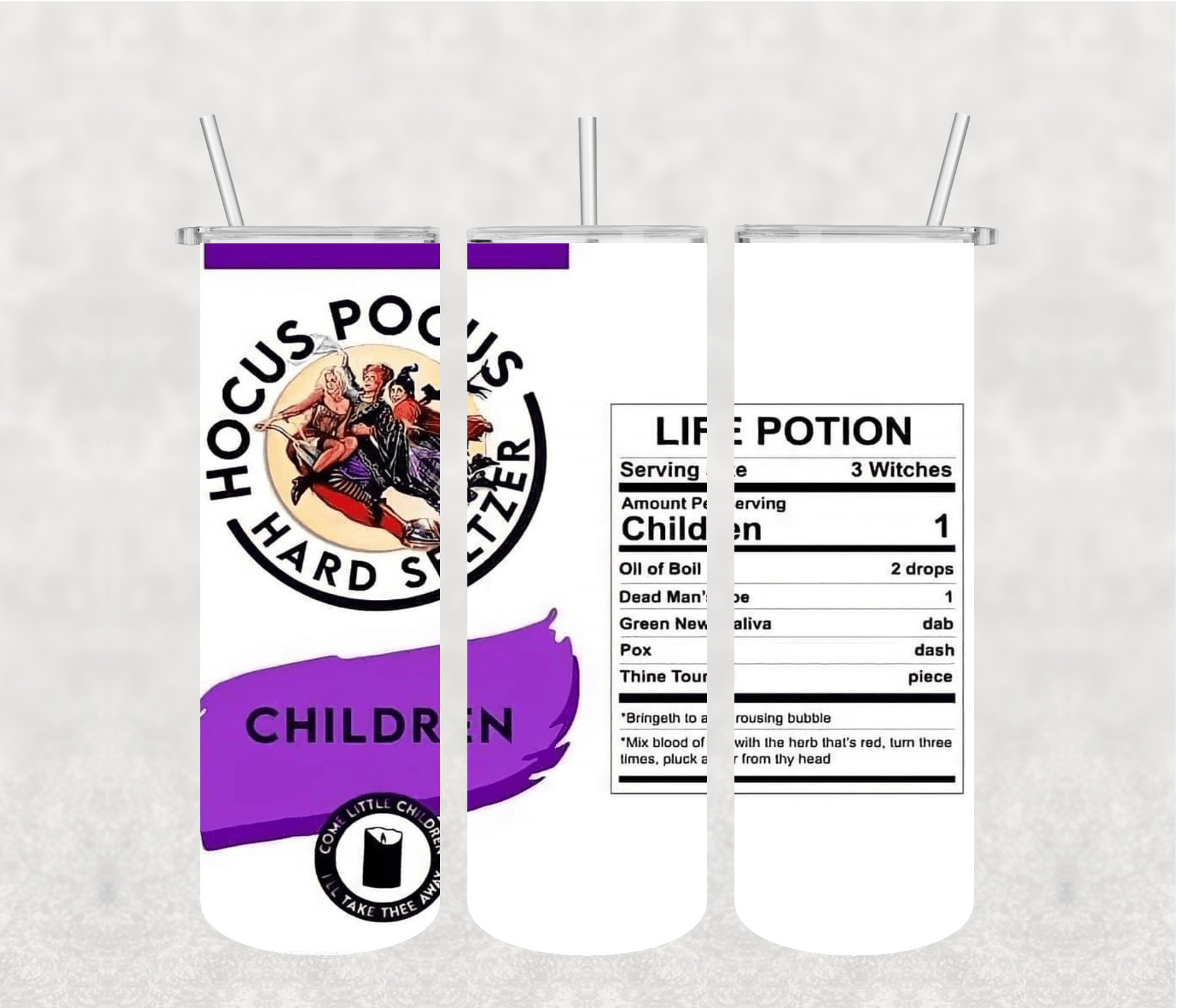 HP 20oz Tumbler Sublimation Print