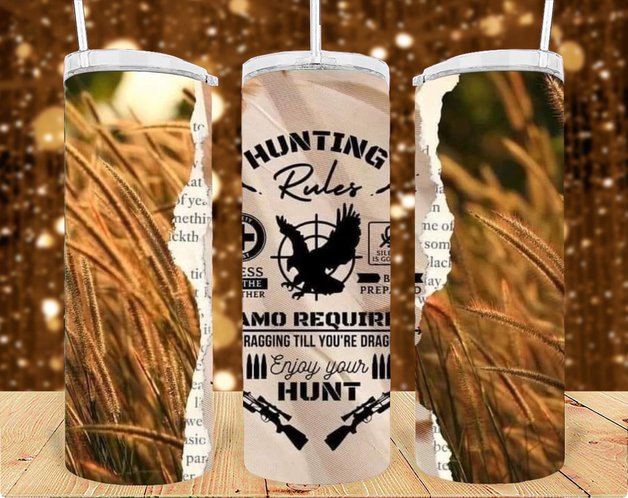 Hunting Tumbler Sublimation Print - KT SUBLIMATION, DTF AND MORE LLC