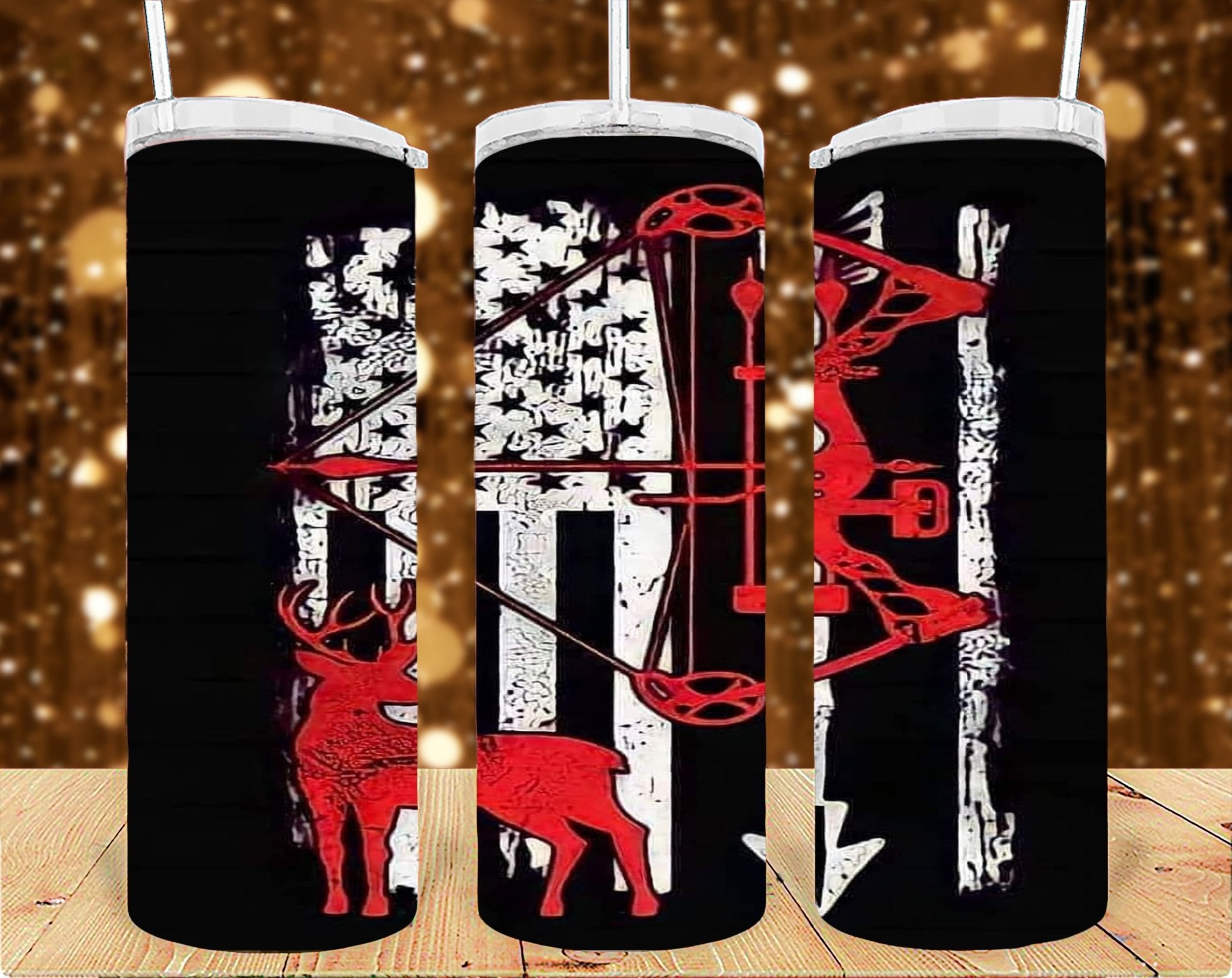 Hunting Tumbler Sublimation Print