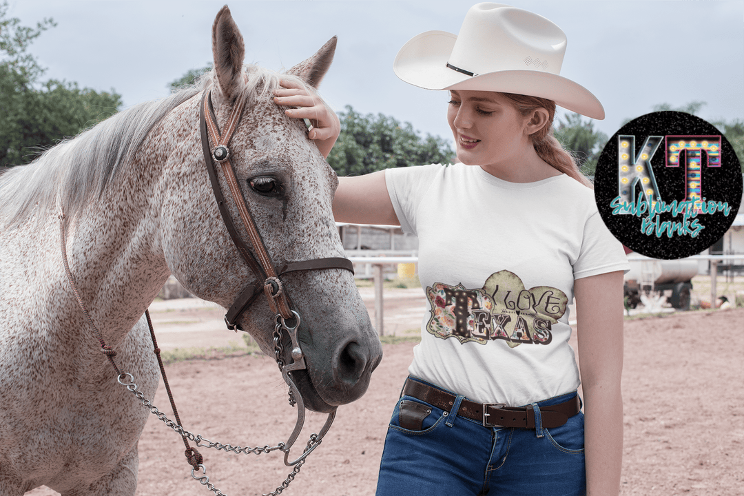 I love Texas Country DTF, ready to press transfer - KT SUBLIMATION, DTF AND MORE LLC