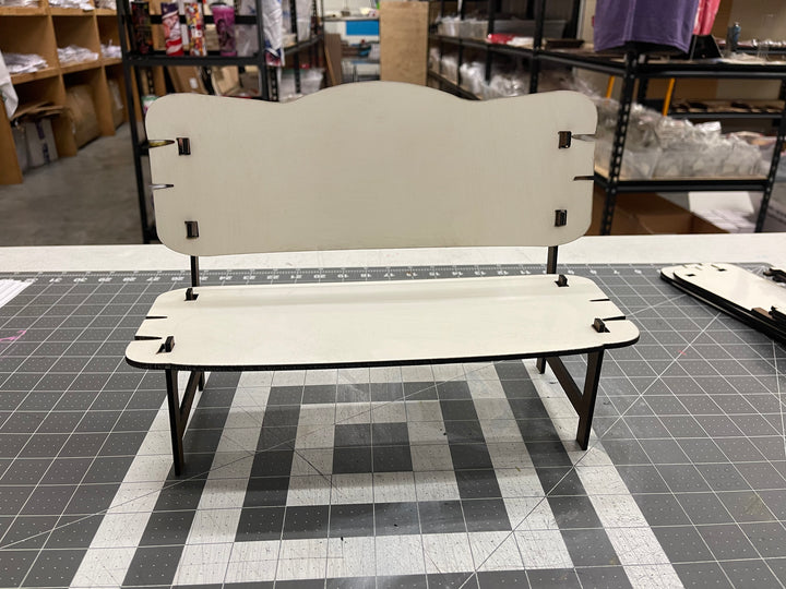 12” Memorial Bench Sublimation MDF