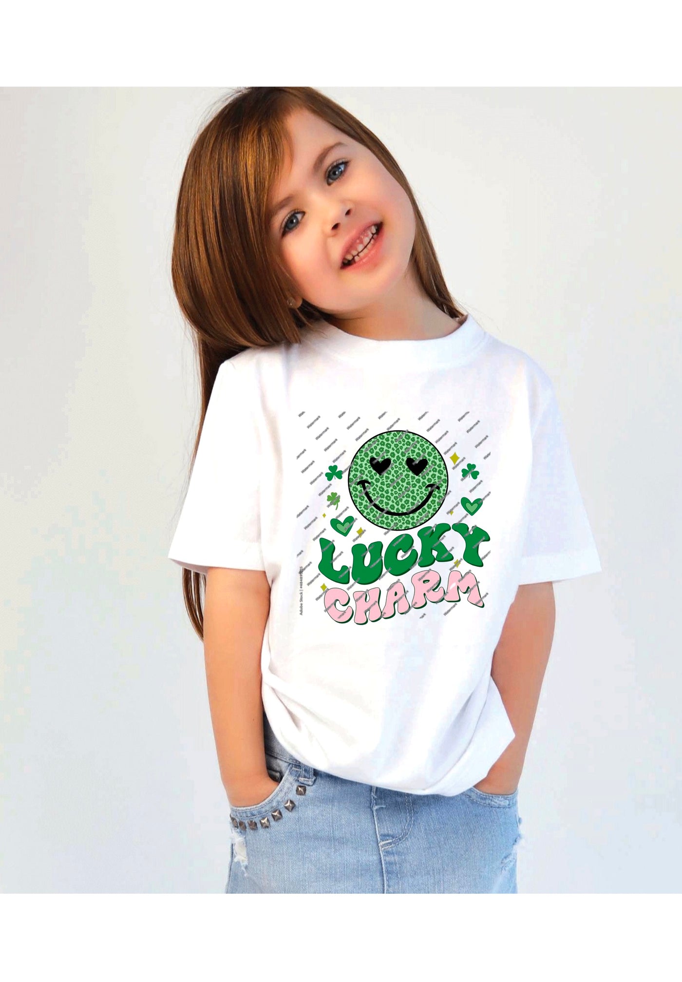 Lucky Charm San Patrick DTF, Ready to press Transfer