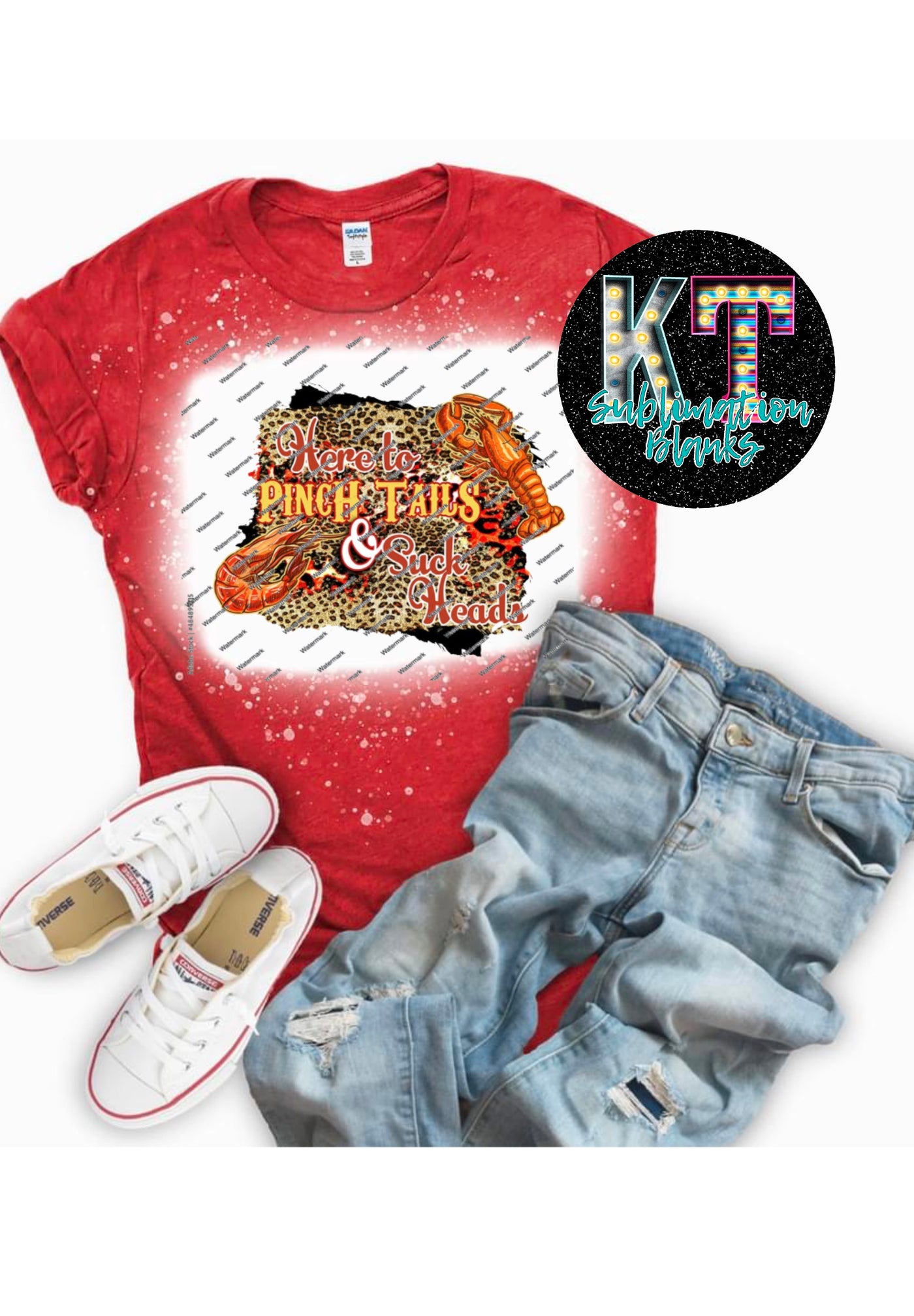 Here to pinch tails and Suck Heads, Crawfish DTF, Ready to Press