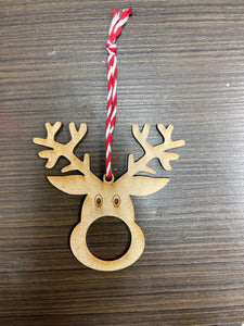 Reindeer Chocolate Christmas Decoration, Chocolate Holder Christmas