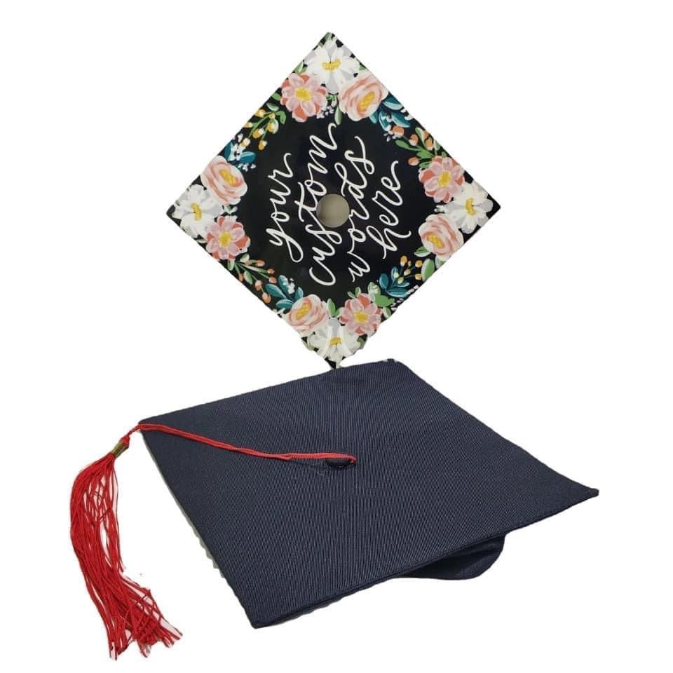 Gradution Cap Topper adult Mfd Sublimation Blank