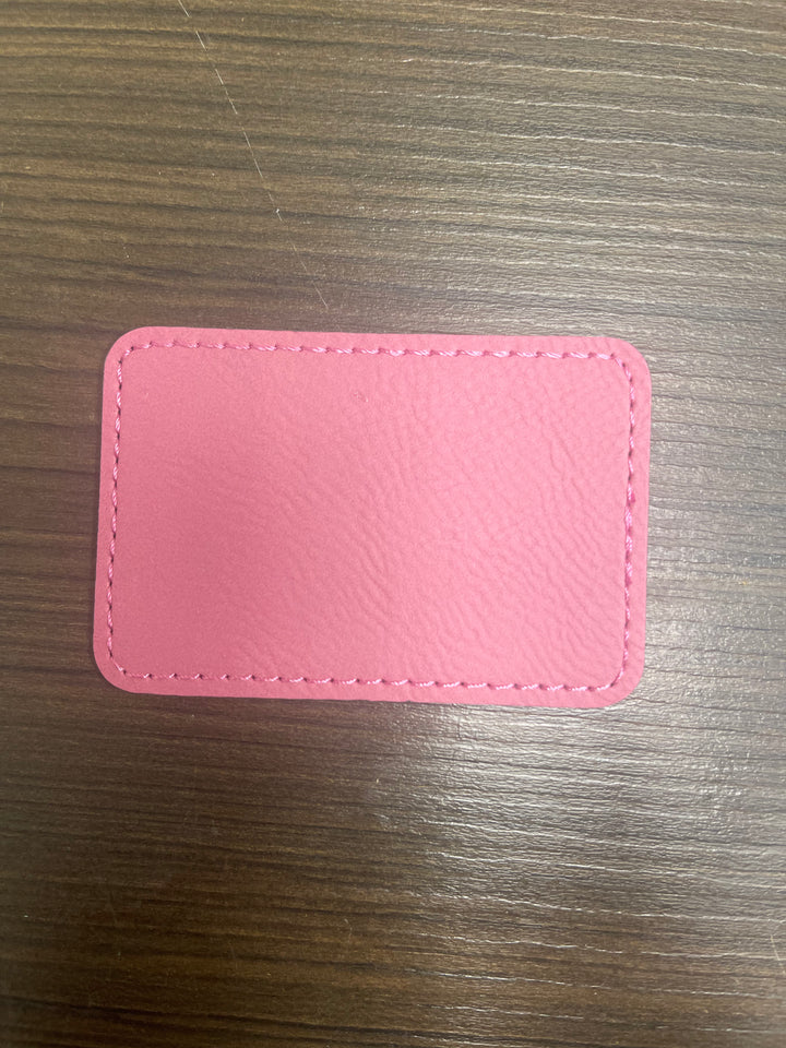 Laserable Leatherette Hat Patches – Premium Quality for Laser Engraving!