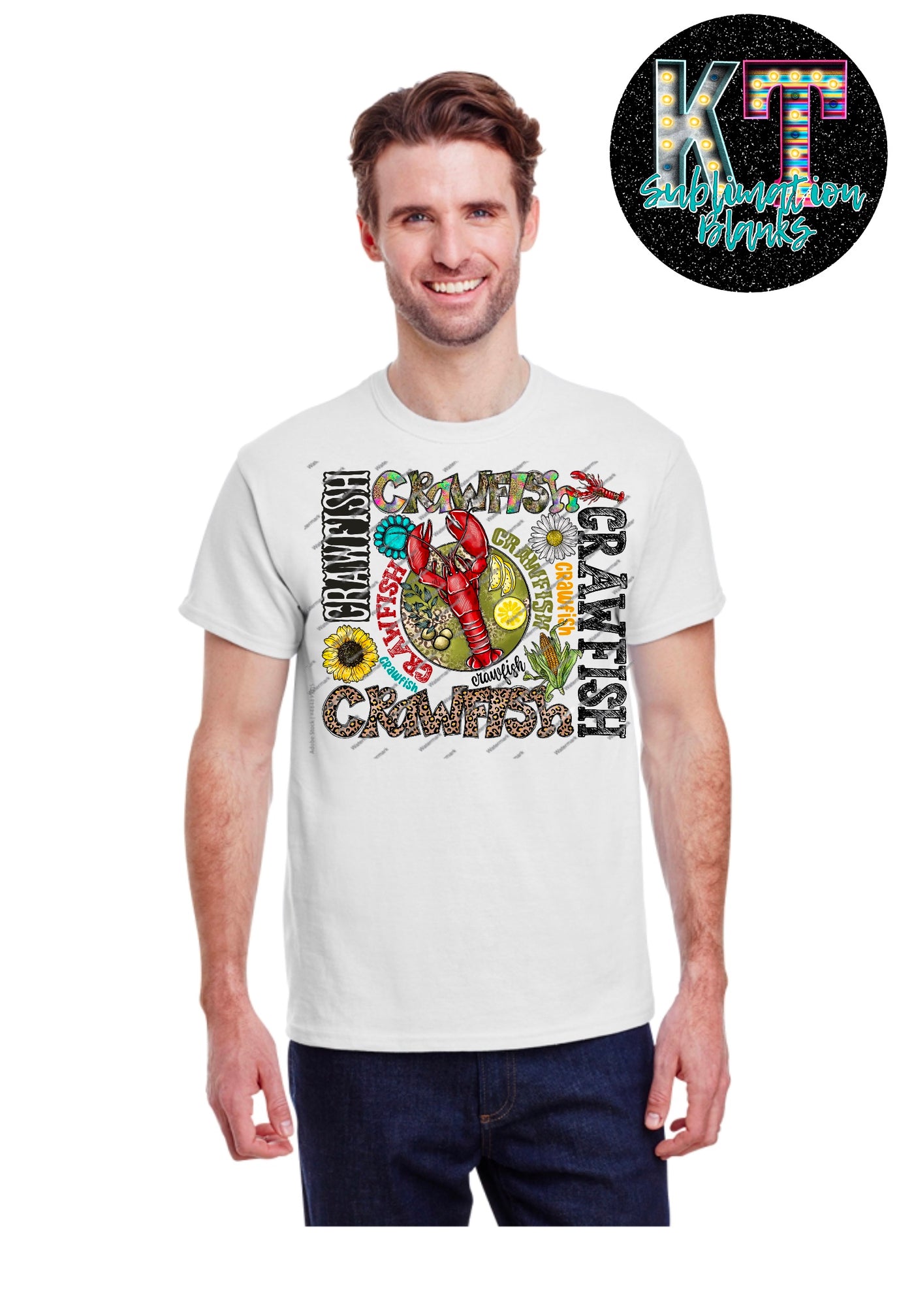 Crawfish Season DTF,  ready to press transfer