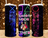 Game Mode Tumbler Sublimation Print