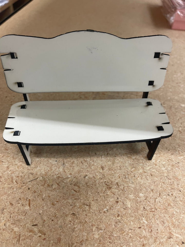 16” Memorial Bench Sublimation MDF