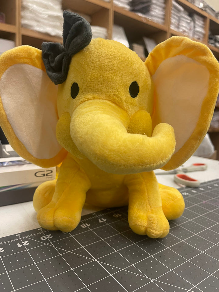 Elephant Stuffed Animals Sublimation