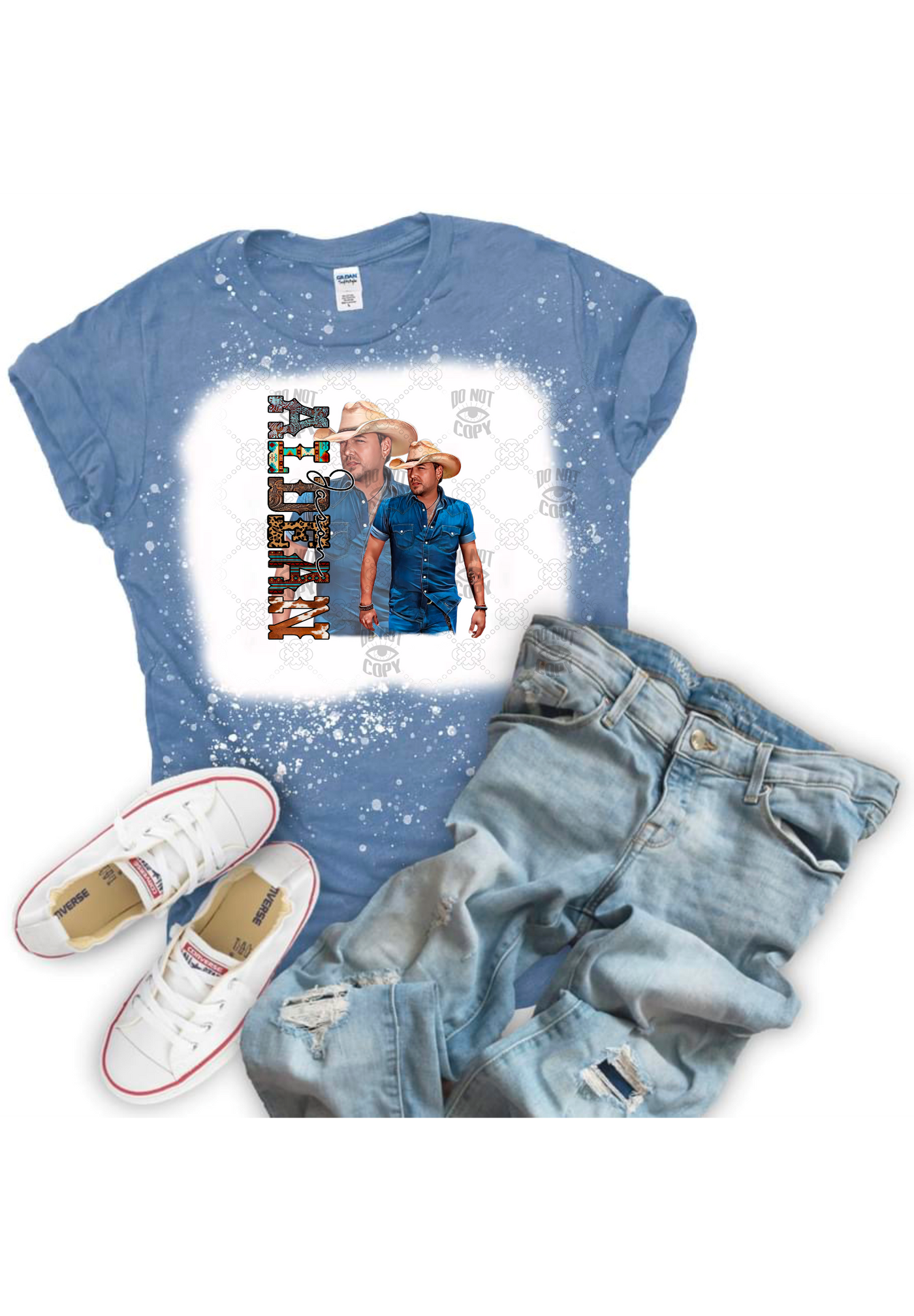 Jason Aldean DTF, Ready to press transfer