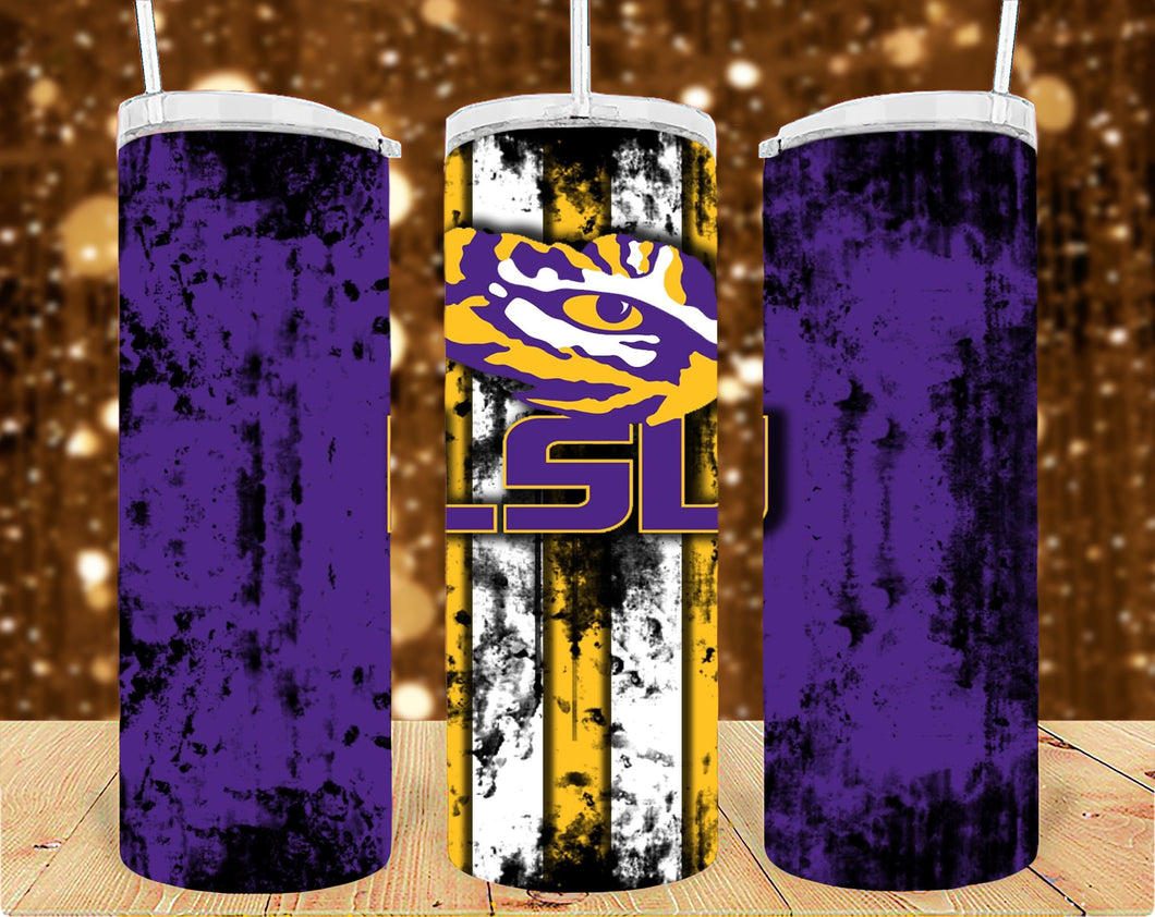 Louisiana Tumbler Sublimation Print