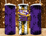 Louisiana Tumbler Sublimation Print