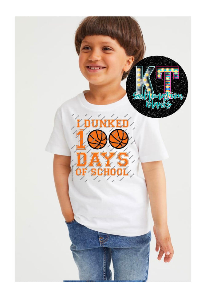 100 Days of school KID DTF