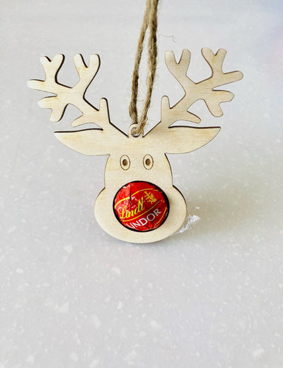 Reindeer Chocolate Christmas Decoration – Festive Chocolate Holder for the Holidays