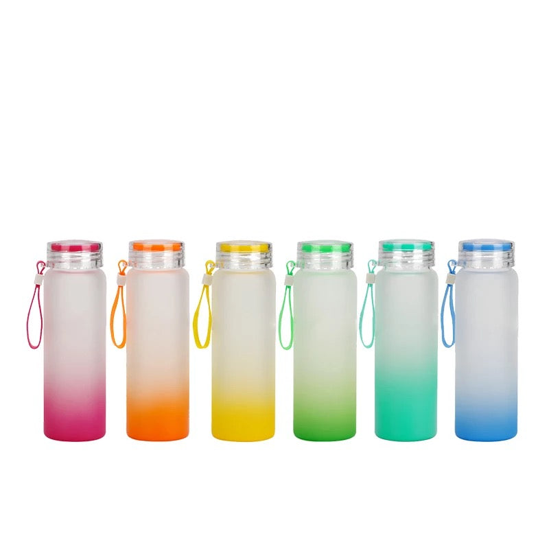 16 oz. Sublimation Colored Frosted Glass Cup in Ombré Color - Orcacoatings,  the Best-Selling Sublimation product brand