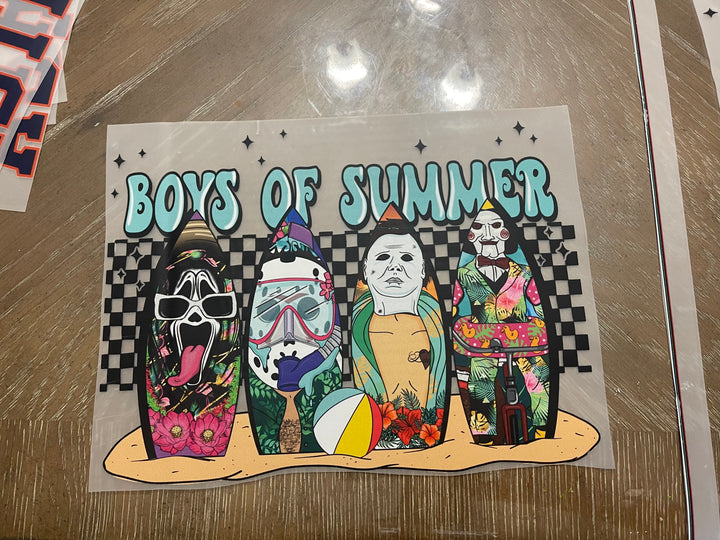 Boys of Summer DTF, ready to press transfer