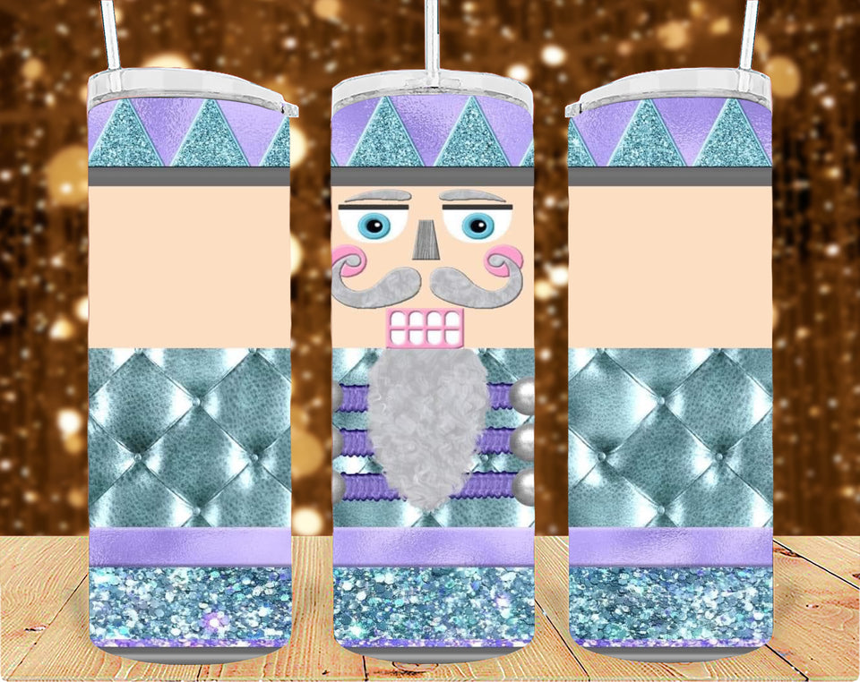 Purple Nutcracker Christmas 20oz Tumbler Sublimation Print