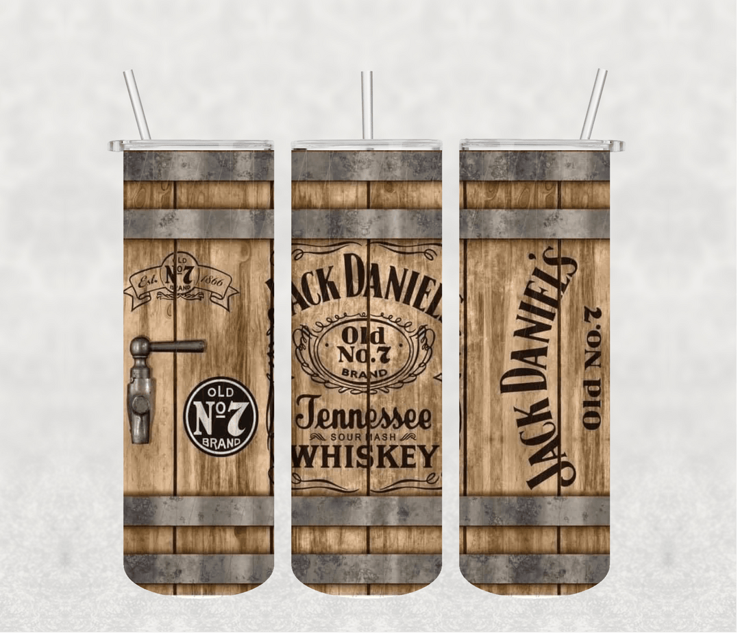 Jack Daniels 20oz Tumbler Sublimation Print - KT SUBLIMATION, DTF AND MORE LLC