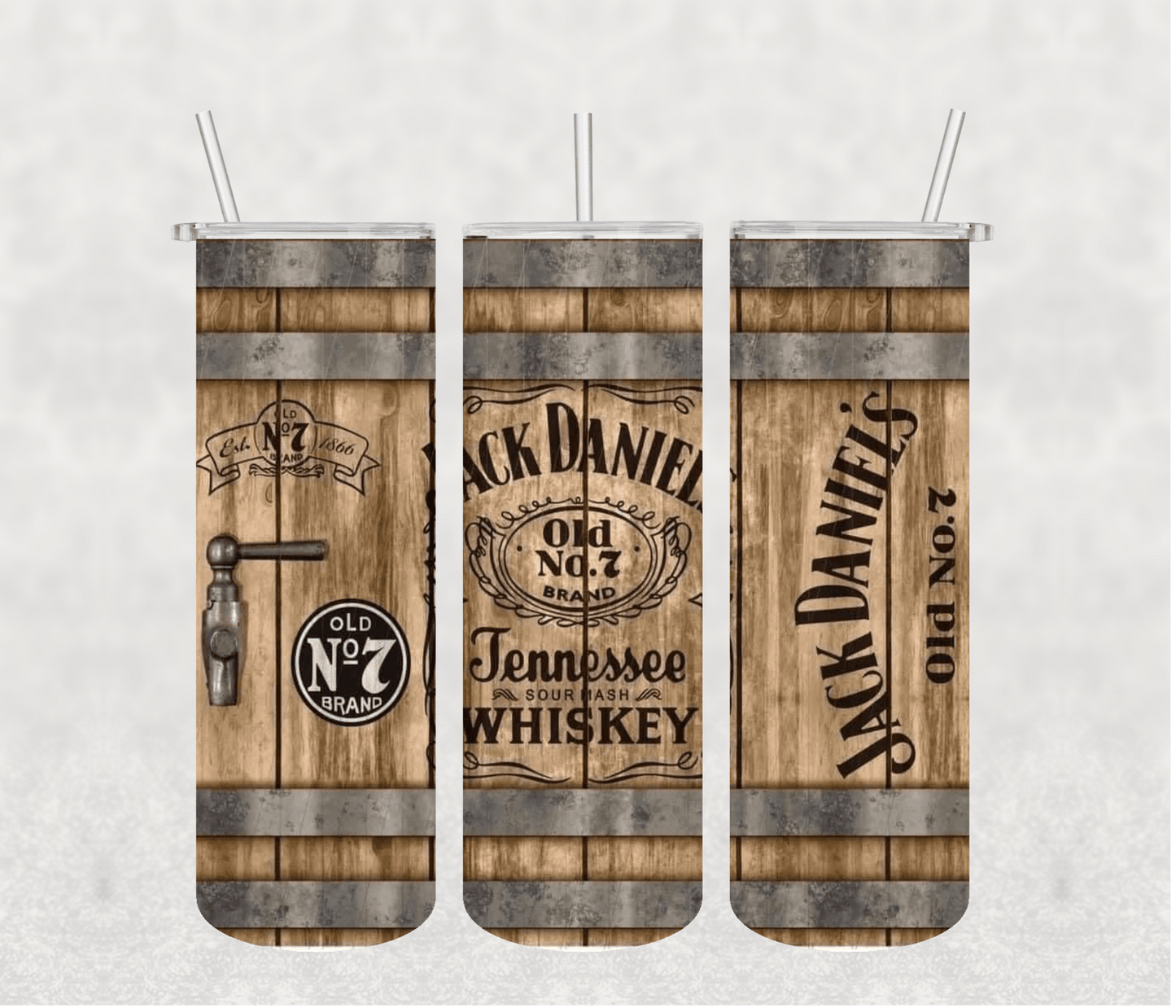 Jack Daniels 20oz Tumbler Sublimation Print - KT SUBLIMATION, DTF AND MORE LLC