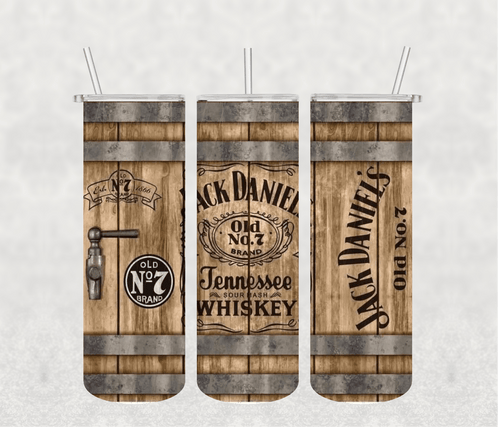 Jack Daniels 20oz Tumbler Sublimation Print - KT SUBLIMATION, DTF AND MORE LLC