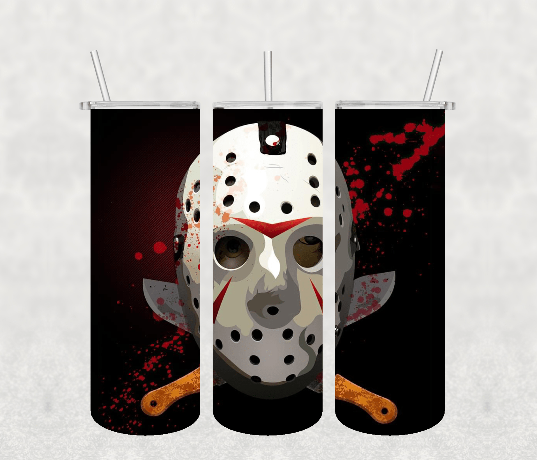 Jason Horror  20oz Tumbler Sublimation Print