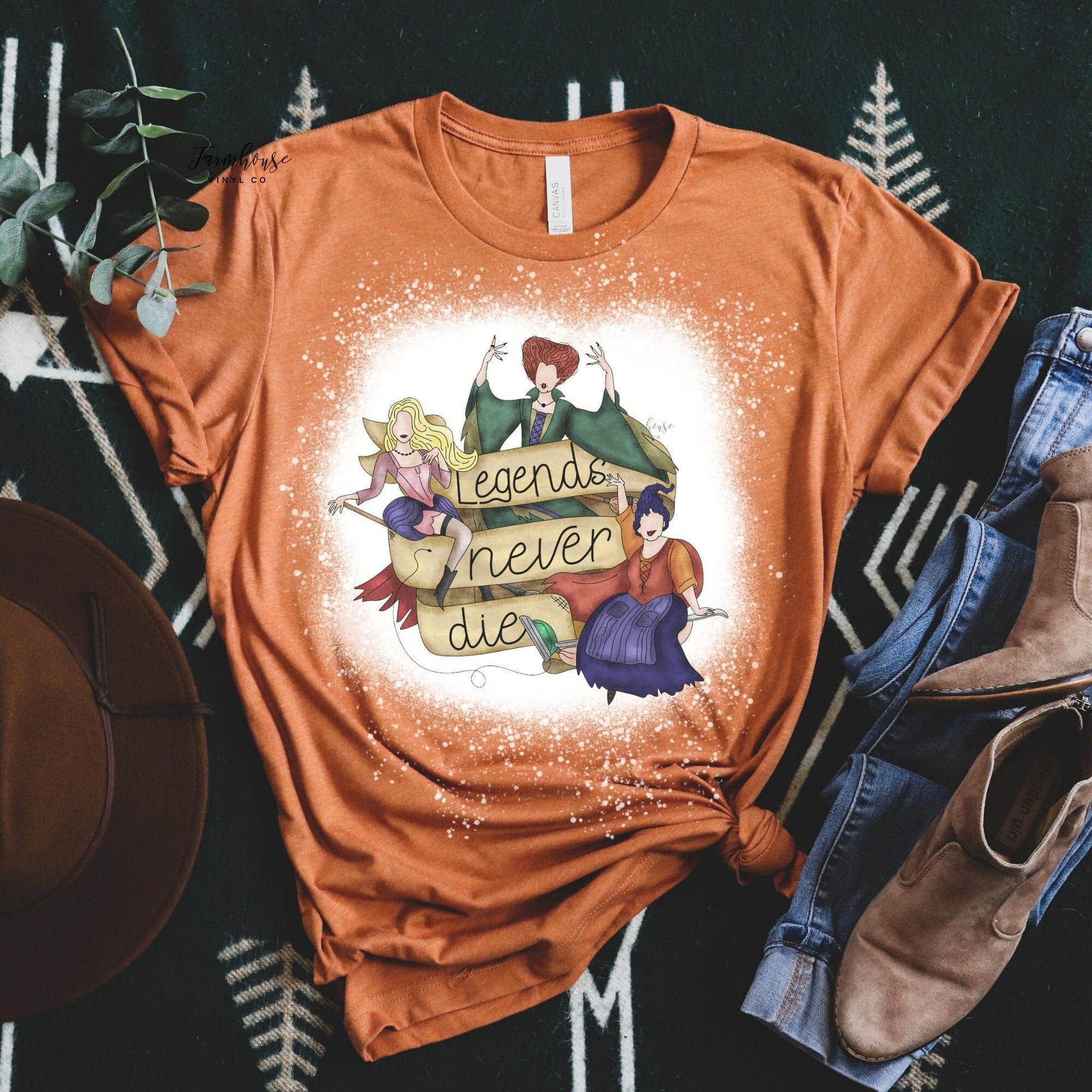 Legends DTF, Halloween DTF Transfer Ready For Press - KT SUBLIMATION, DTF AND MORE LLC