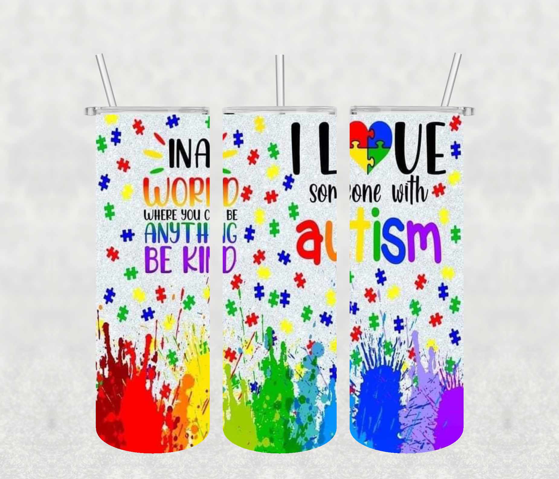 Love 20oz Tumbler Sublimation Print