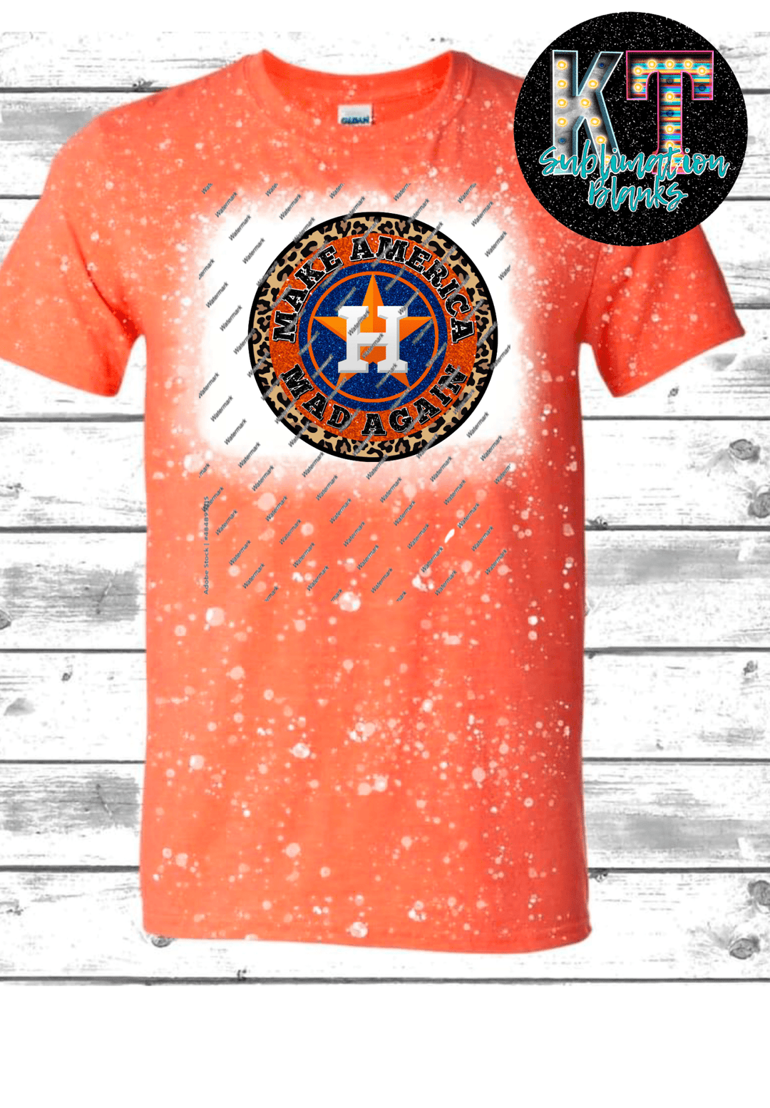 MAke America Mad again Baseball Astros DTF - KT SUBLIMATION, DTF AND MORE LLC