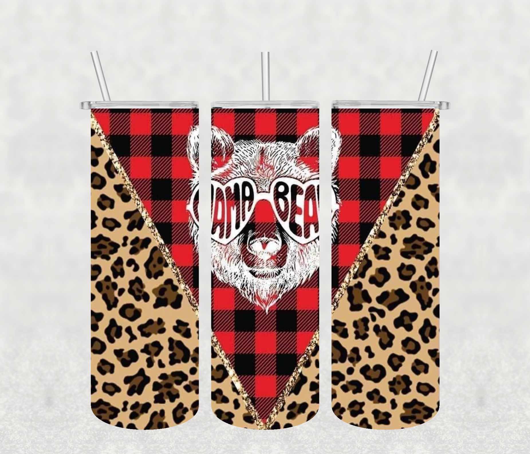 Mama Bear 20oz Tumbler Sublimation Print - KT SUBLIMATION, DTF AND MORE LLC