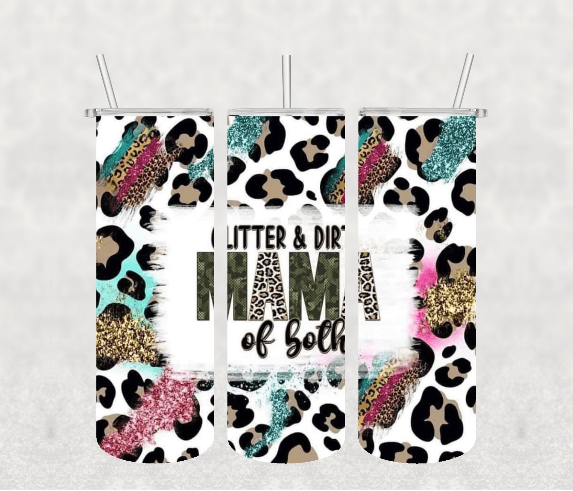 MAMA Of BOTH 20oz Tumbler Sublimation Print