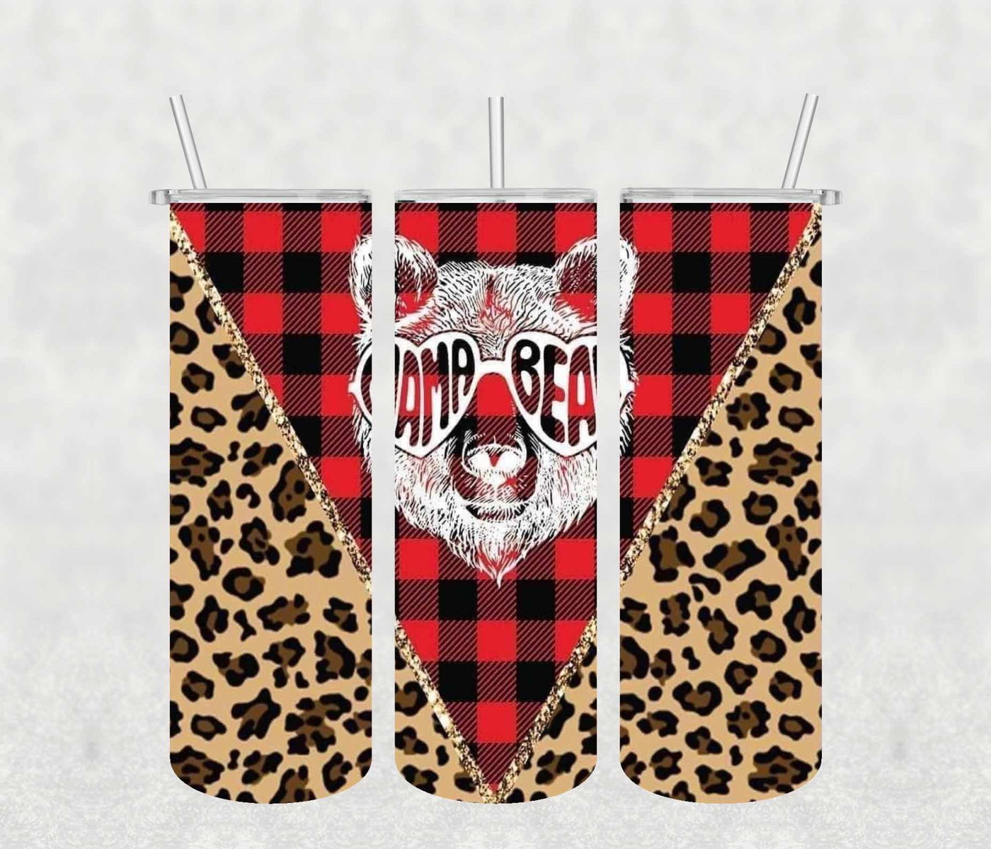 Mama Bear  20oz Tumbler Sublimation Print