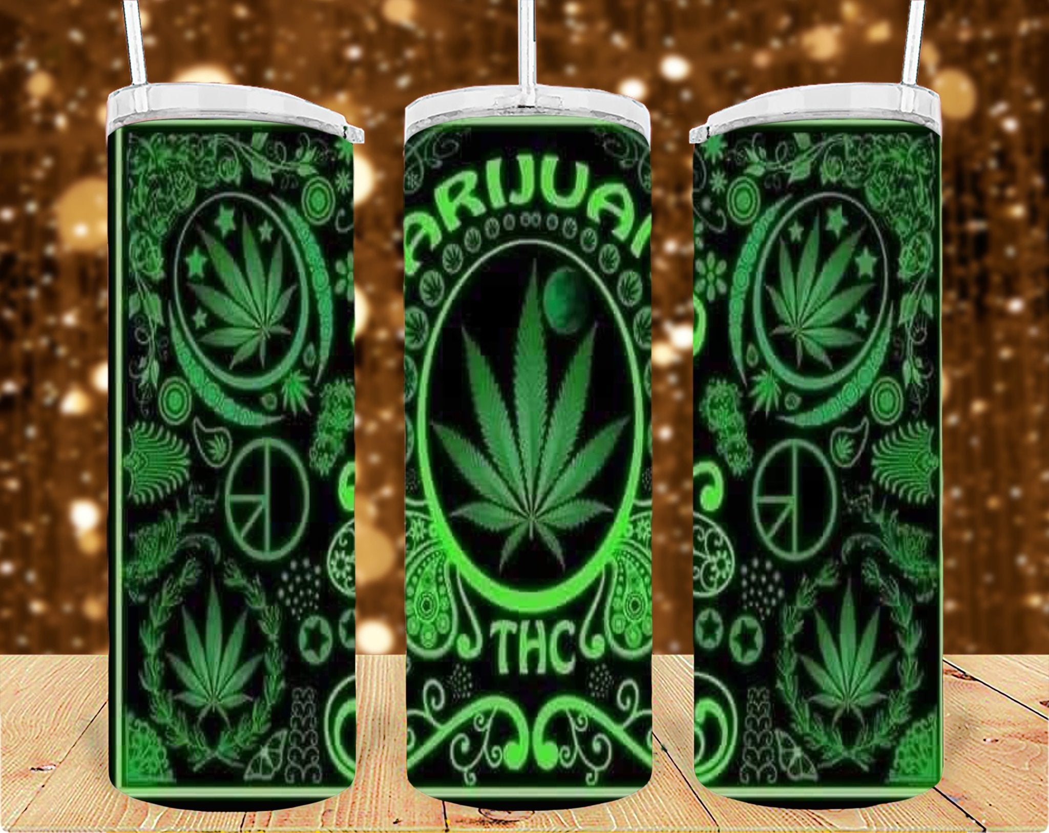 Mari - Juana 20oz Tumbler Sublimation Print – Cannabis - Inspired Custom Drinkware 🌿🔥 - KT SUBLIMATION, DTF AND MORE LLC