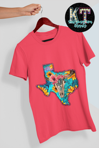 Texas Turqouise  DTF, Texas Direct to Film, ready to press