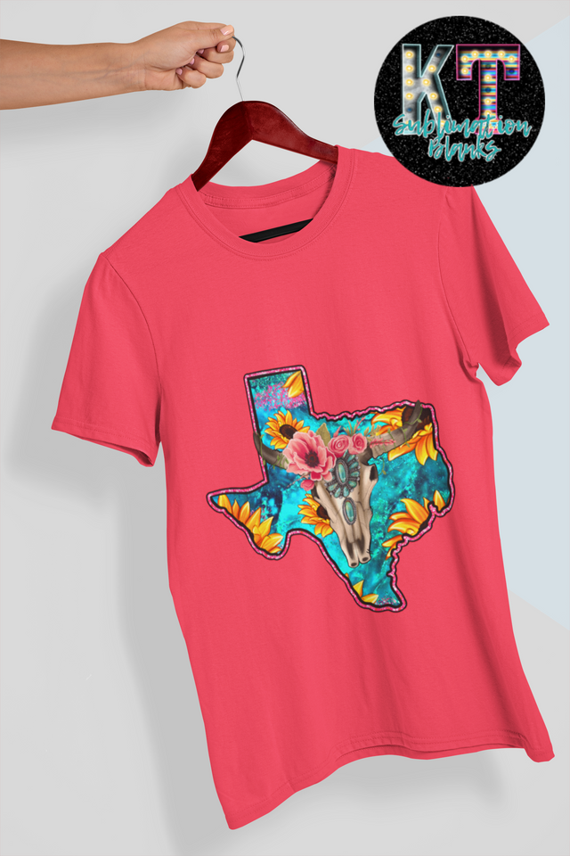 Texas Turqouise  DTF, Texas Direct to Film, ready to press