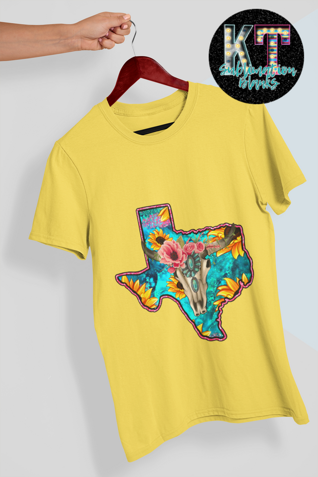 Texas Turqouise  DTF, Texas Direct to Film, ready to press