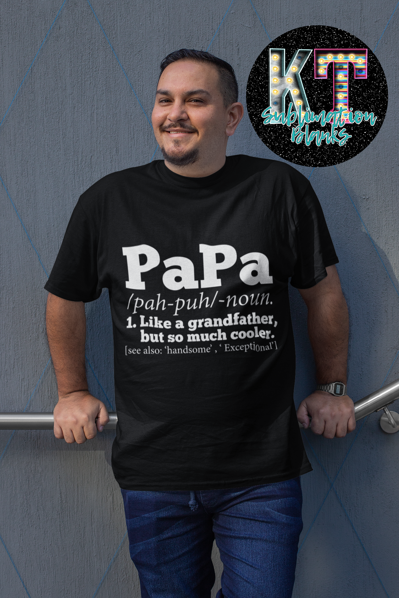 Papa /pah-puh/- DTF, Like a grandfather