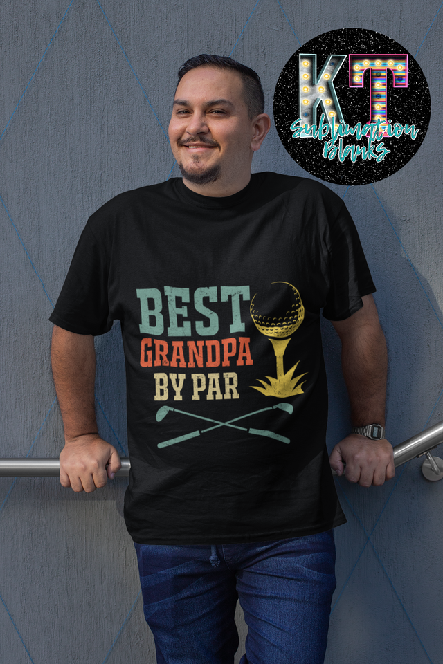 Best Grandpa by Par DTF, Golf Grandpa Direct to film transfer