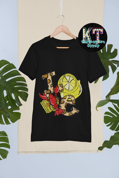 Love Crawfish DTF, Ready to Press, DTF Transfer Print