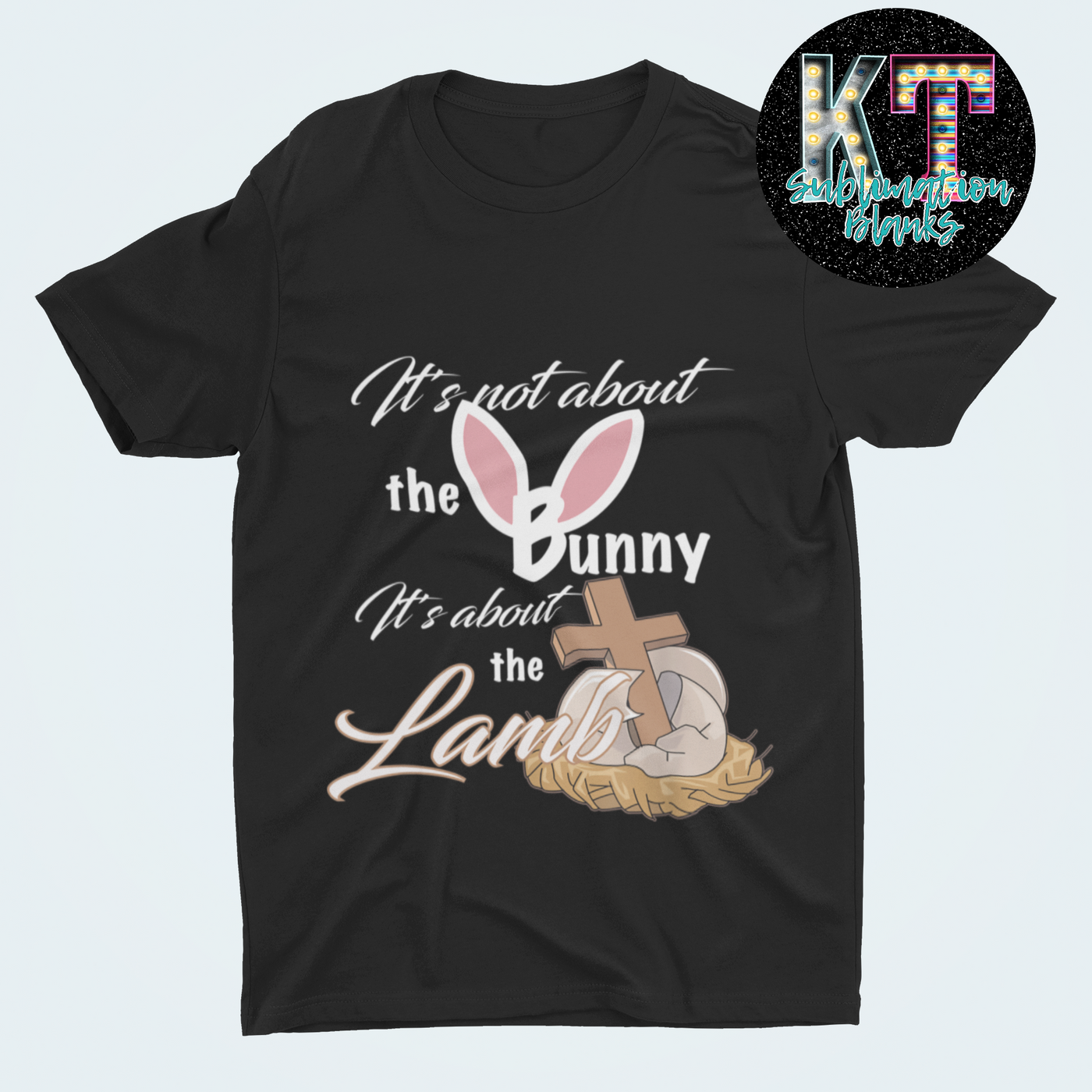 Is not about the Bunny  DTF, Transfer Easter
